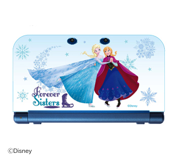 Newニンテンドー3DS LL専用<br>ソフトカバー<br>アナと雪の女王