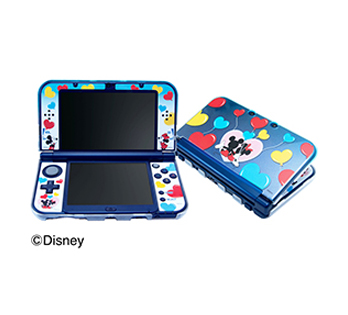 Newニンテンドー 3DS LL専用<br>コーディネートセット<br>ハートバルーン（ミッキー＆ミニー）