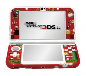 Newニンテンドー3ds Ll専用液晶保護フィルム デコレーションシール付スーパーマリオ マックスゲームズ Maxgames