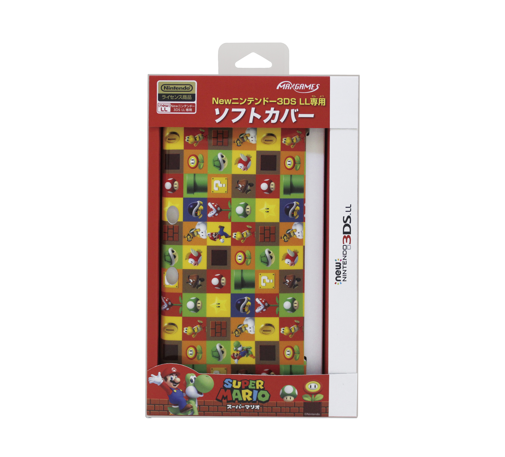 Newニンテンドー3ds Ll専用ソフトカバースーパーマリオ マックスゲームズ Maxgames