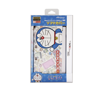 Newニンテンドー3DS LL専用<br>ソフトカバー<br>ドラえもん(ひみつ道具)