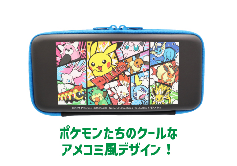 Nintendo Switch専用スマートポーチevaポケットモンスター コミック マックスゲームズ Maxgames